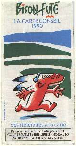 carte bison  n&deg;90
