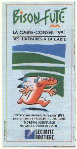 carte bison  n&deg;91