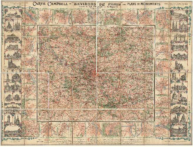  carte guide Campbell