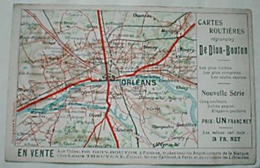 De DION BOUTON cartes postales 