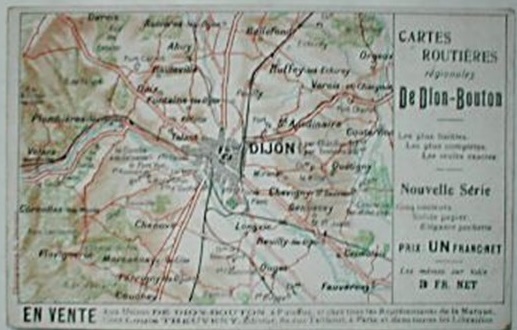 De DION BOUTON cartes postales 