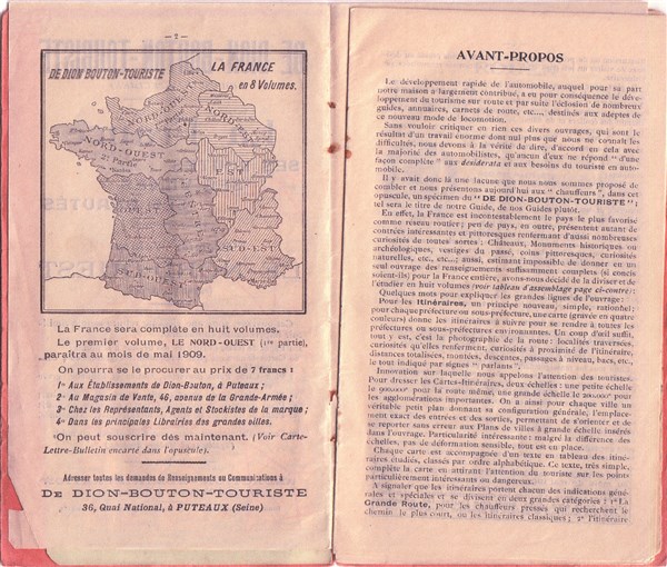 De DION BOUTON guide  