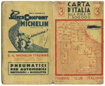  carte T.C.I avec Bibendum 