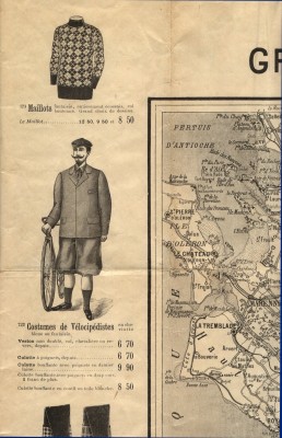  carte Nouvelles Galeries 1898 
