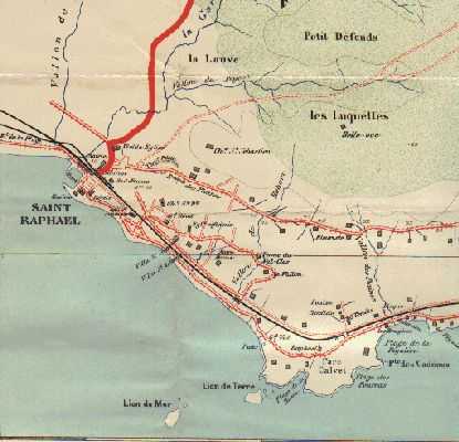  carte TCF estérel detail 